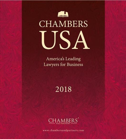 Chambers USA Americas Leading Lawyers For Business 2018