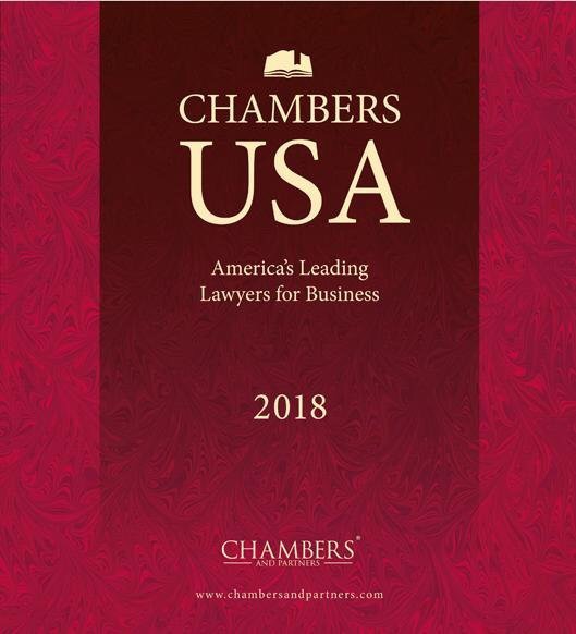 Chambers USA Americas Leading Lawyers For Business 2018
