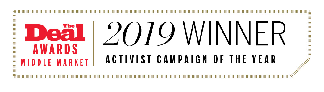 2019 Winner Activist Campaign of The Year
