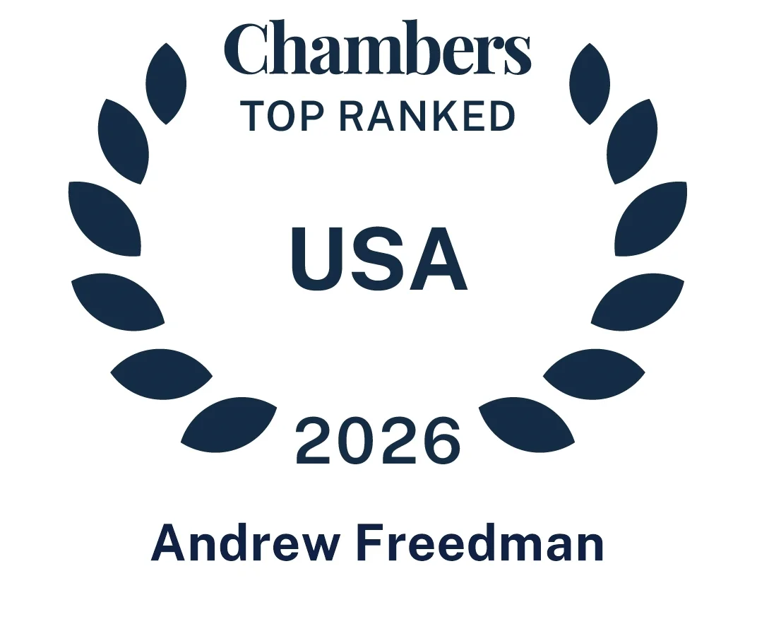 Chambers USA Top Ranked Andrew Freedman